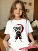Demon Slayer Main Characters TShirt for Men Women Kids Tanjiro Nezuko Inosuke Graphic Tee Oversized Cotton Short Sleeve Top