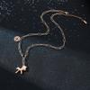Titanium Steel Necklace Unicorn Necklace Cute Jewelry