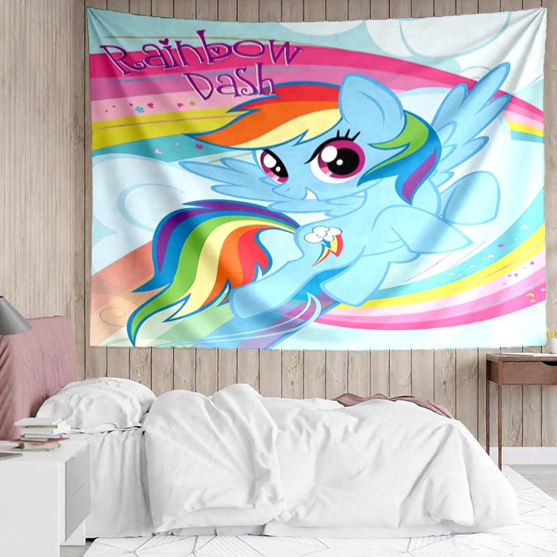 Little Pony Wall Hanging Tapestry Wall Cloth Tapestries Decor Wall Bedroom Decoration