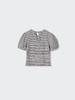 Shirred Volume Sleeve T-shirt