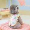 Princess floral pet clothing small dog cat teddy dog clothes spring autumn and winter new vest vest