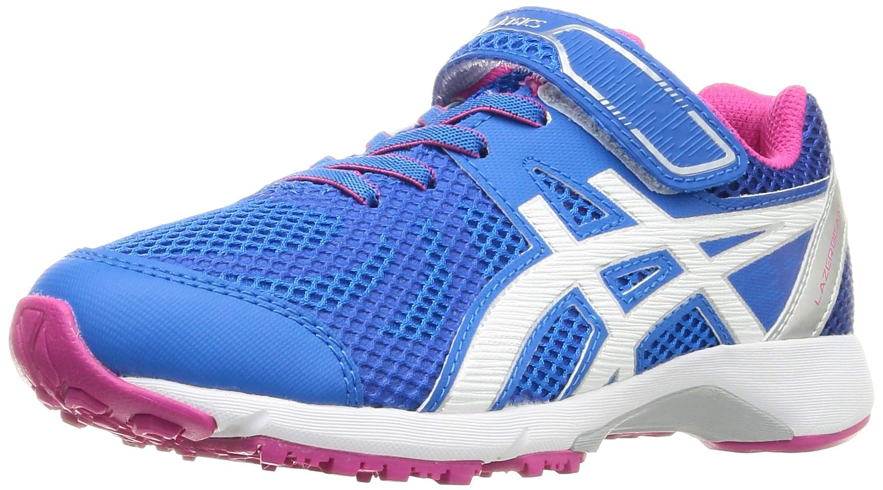 

ASICS LAZERBEAM Athletic Electric Size 19cm RE-MG Shoes, Kids, Blue/White,