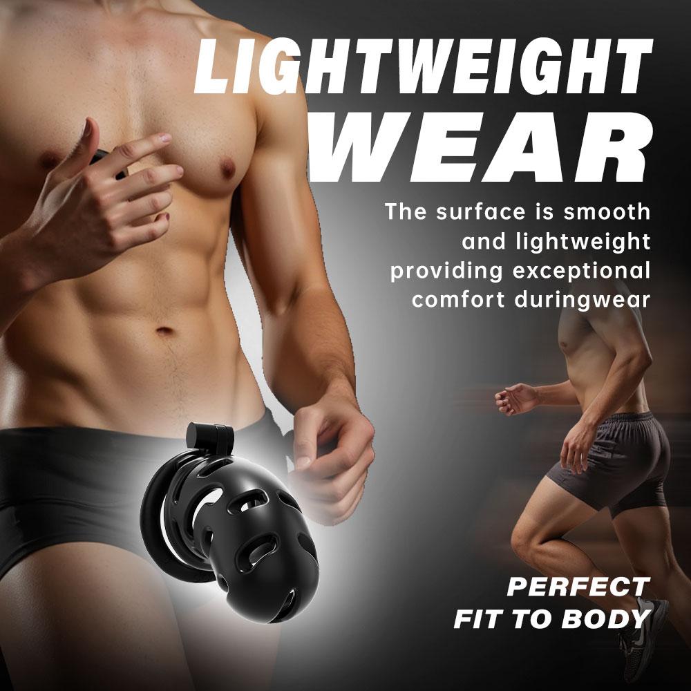 Chastity Cage Male Sex Toy Penis Restraint Set Male Penis Erection Control Device Male Chastity Lock Transgender Disguise