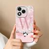 Case For Honor 400 Lite Cute Panda Letters Full Protection High Quality Liquid Silicone Soft Housing Shockproof Phone Back Cover