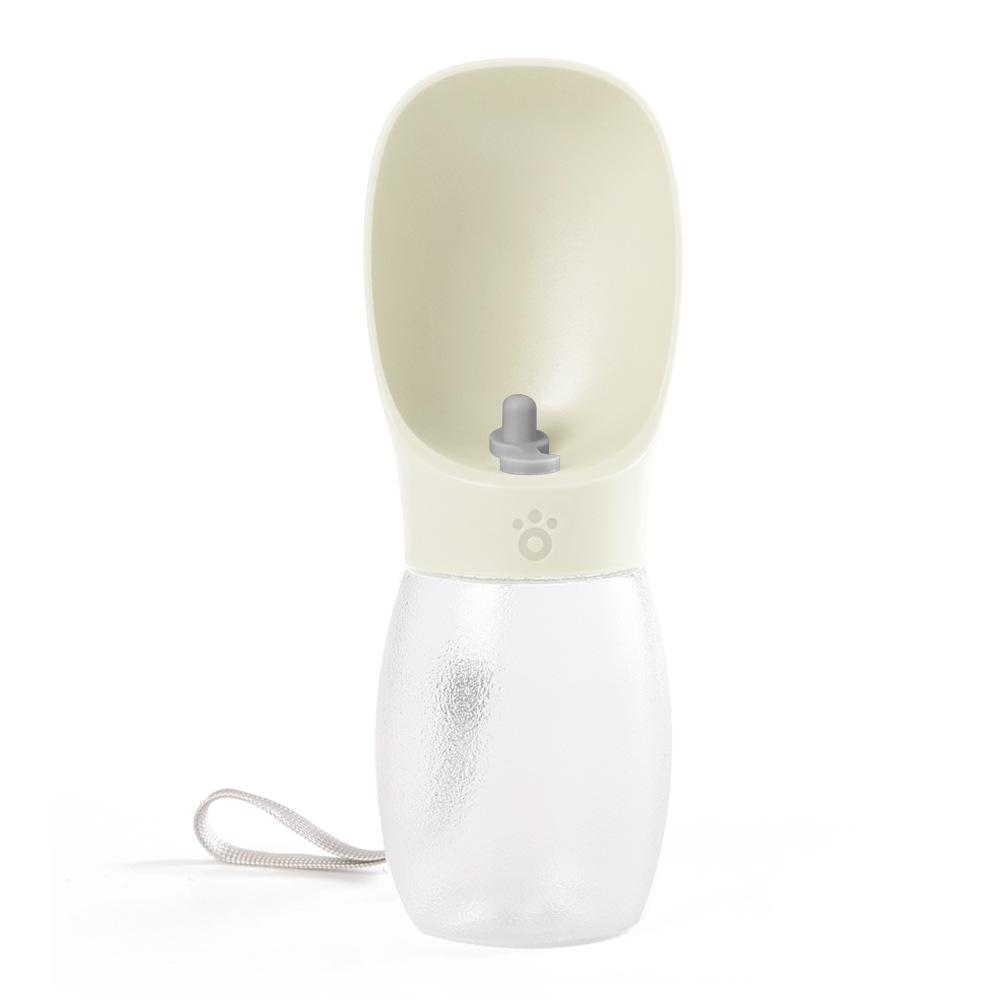 

1pc Plastic Pet Water Dispenser for Cats & Dogs - Portable Outdoor Water Bottle with Spill-Proof Design