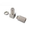 M18*1.5 Universal 90 Degree Mini Catalyst O2 Sensor Oxygene Sensor with a Mini Catalytic Converter