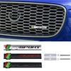 3D Car R-sport Logo Front Grille Emblem Side Fender Trunk Badge Sticker for E-Pace F-Type XE I-Pace XF F-Pace SType XJ XK