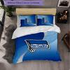 Hertha BSC FC Biancheria da Letto a Tema Set 3 Pezzi Copripiumino Biancheria da Letto Decorativa Per Stanza Adolescenti Decorazione Casa