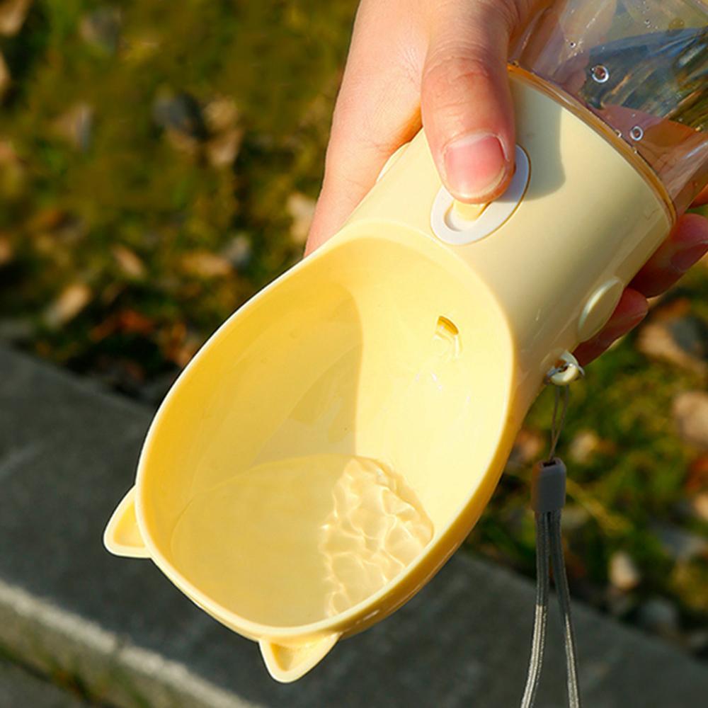 Pet Portable Water Bottle for Small Medium Large Dogs Outdoor Hiking Leakproof Travel Drinking Bowl Chihuahua Labrador Supplies