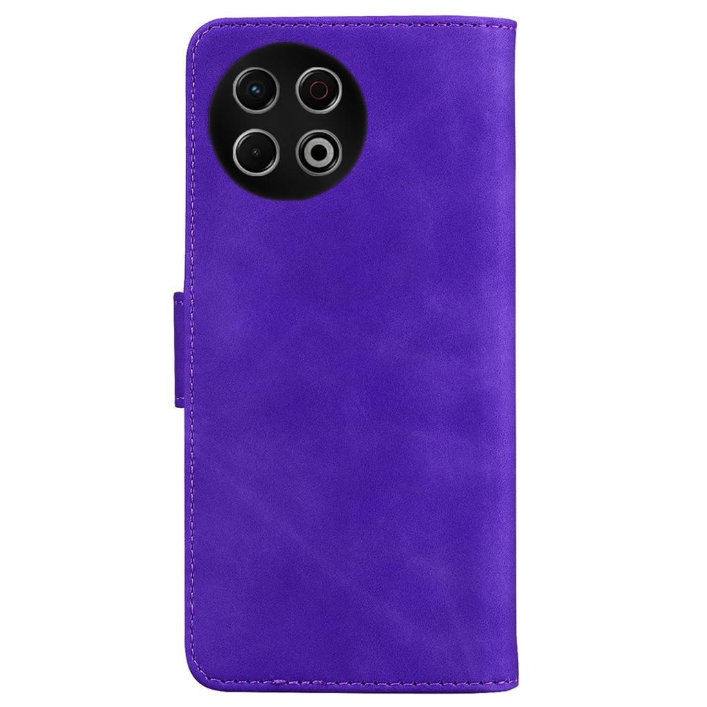 Pro TECNO Spark 30 Pro 4G Stojánek Pouzdro PU Kůže Kryt na Telefon Motýl Tištěný