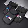 Sticker Accessory Car Key Case Signal Blocker Bag RFID Shielding Pocket For BMW E46 M E36 E34 F10 E90 F30 E60 E53 E30 E92 E87 EB1