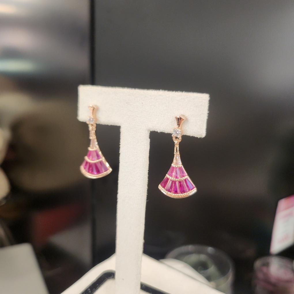 ARTRIA Panorama Pink Grae Free Earrings JTOERFR0050RMF