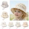 UPF 50+ Sun Hat Striped Kids Sun Hat High Quality Fisherman Hat  for Age 1-6 Years
