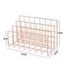 Three Wrought Iron Bookshelf Creative Metal Book Stand Desktop Decoration