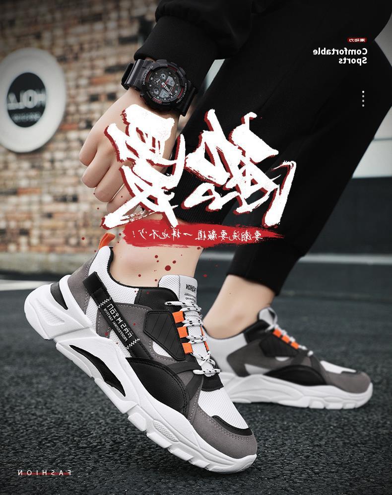 

МОДНЕ ВЗУТТЯ Чоловічі дихаючі спортивні кросівки Спортивне взуття для бігу Відкритий жіночий теніс Тренажер для тренажерного залу 44 помаранчевий