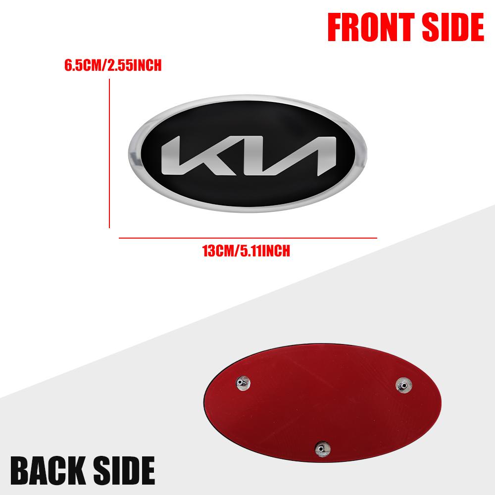 1pcs 3D Car Emblem Center Badge Sticker Decal Styling Accessories For KIA Rio Ceed Sportage Cerato Soul Sorento K2 K5 Picanto