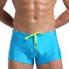 Herren Frühling Sommer Mode Gestreiftes Design Atmungsaktiv Schnelltrocknend Schwimmende Flachboden Unterhosen