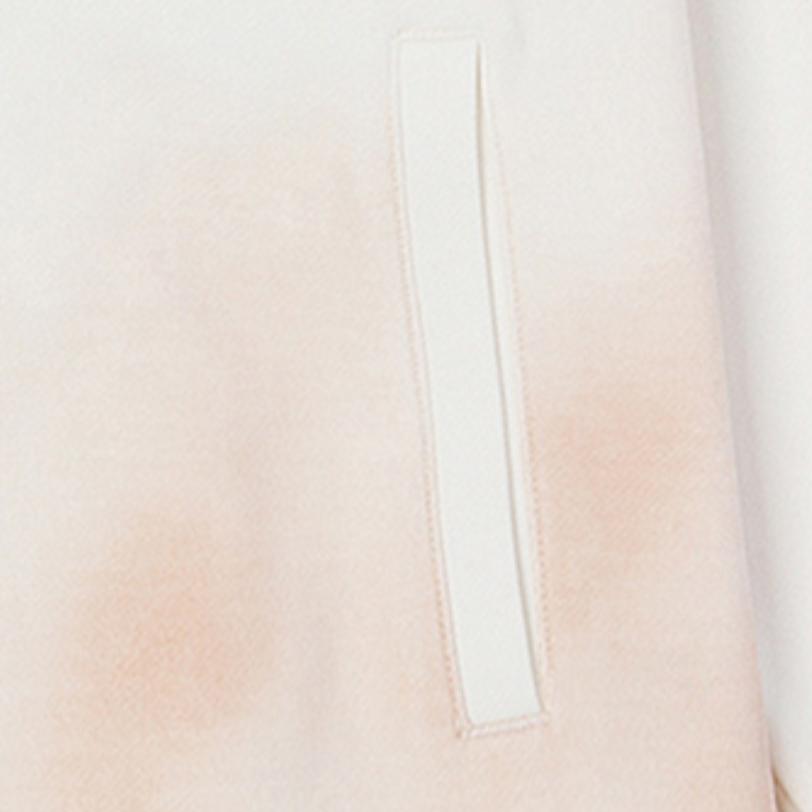 Mizuno X Randomevent Collaboration Loose Fit Tie-Dye Letter Sports Hoodie Men hoodies Off-White D2CC24I102