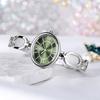 Relógio Oval Medieval para Mulheres com Nicho Relógio de Pulso Feminino Retro Romano de Alto Valor à Prova d'Água a Quartzo