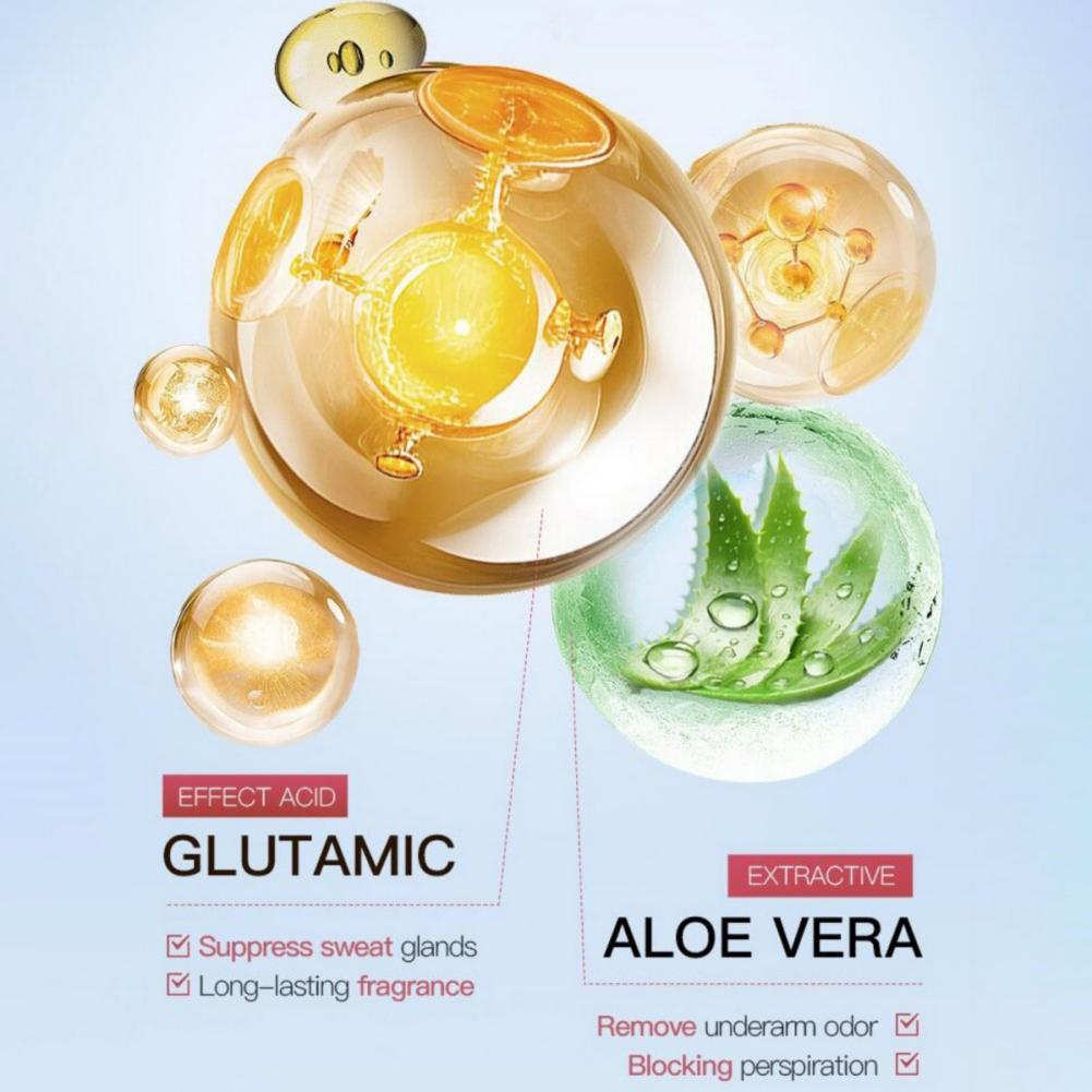 Sakura Underarm Deodorant Spray Quickly Removes Odors Long Lasting Scent