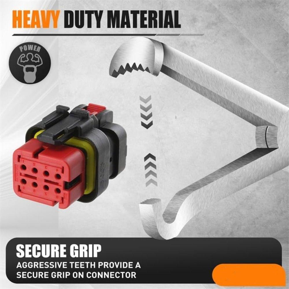 Nonslip Electrical Disconnect Pliers Set Rapid Electrical Connector Removal Tools  Automotive Hose