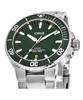 Oris Aquis Paslanmaz Çelik Yeşil Kadran Otomatik Dalgıç 01 733 7766 4157-07 8 22 05PEB 300M Erkek Saati