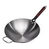 Wok tradițional rotund din fier Jing Qing Fu