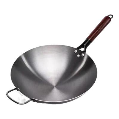 Jing Qing Fu Traditional Round-Bottom Iron Wok