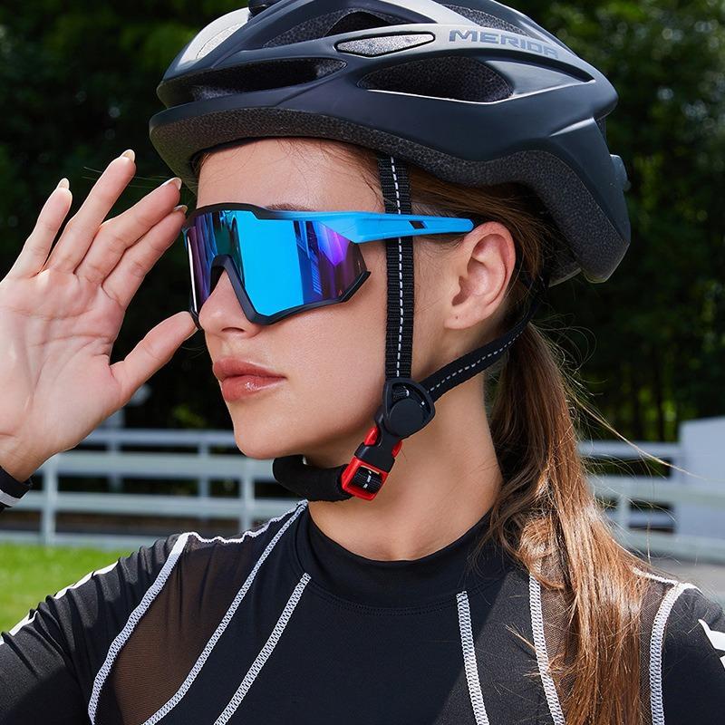 Hiking Mountaineering Protective Sunglasses Colorful Windproof Goggles UV Protection Non-Polarized Full Frame Cycling Glasses