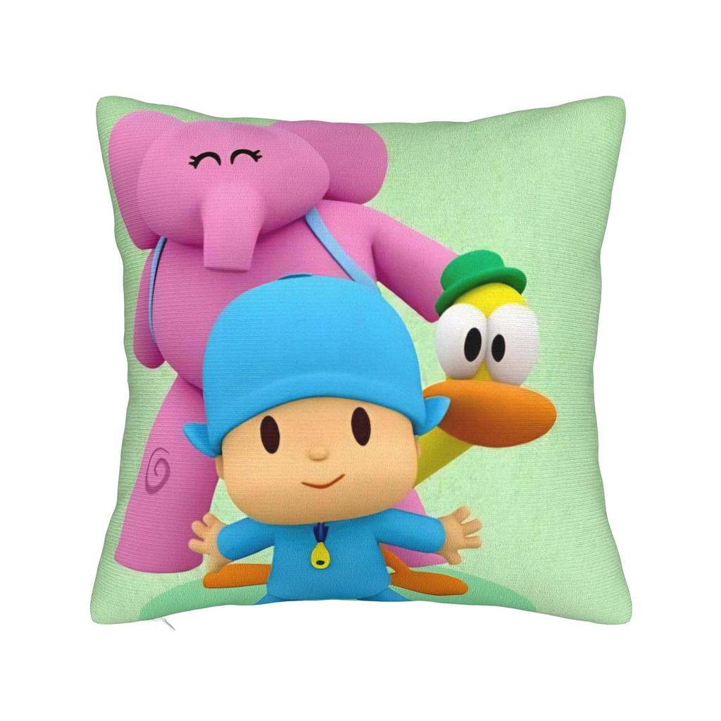 Decorative Pillow Cover Pocoyoes Cartoon Comdy Stuff Home Throw Pillow Case Cover Drop Shipping Multi-Size