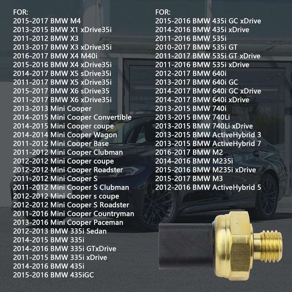 Engine Oil Pressure Sensor for BMW X3 X5 M4 Z4 325i 328i 330i 335i 435i 535i 640i 740i Mini Cooper 12617592532