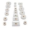 20pcs Watch Case Press Die Kit Watch Case Back Nylon Fitting Dies Set Professional Watch Repair Tool for Watchmakers