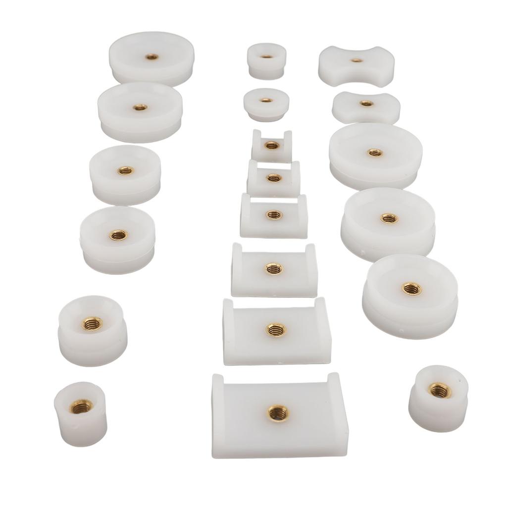 20pcs Watch Case Press Die Kit Watch Case Back Nylon Fitting Dies Set Professional Watch Repair Tool for Watchmakers