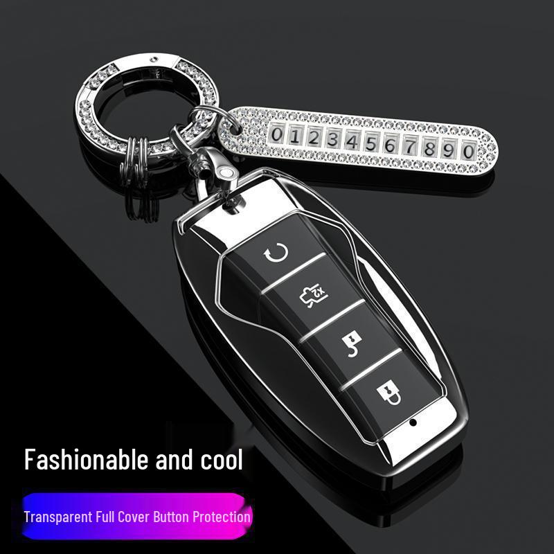 Mercedes Tengshi X Electric Car Key Case Shell - Remote Control Accessory D9 Key Decoration