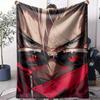 Anime T-Trigun N-Nicholas Throw Soft Flannel Throw Summer AC Blanket Lightweight Cool Nap Blanket for Sofa Bed Couch Travel