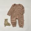 2024 Autumn Baby Romper: Long Sleeve Envelope Style, Class A Newborn Clothing