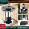 Floor Drain Deodorizer, Bathroom Anti-Odor Device, Anti-Insect Sewer Cover, Bathroom Drain Hair Catcher