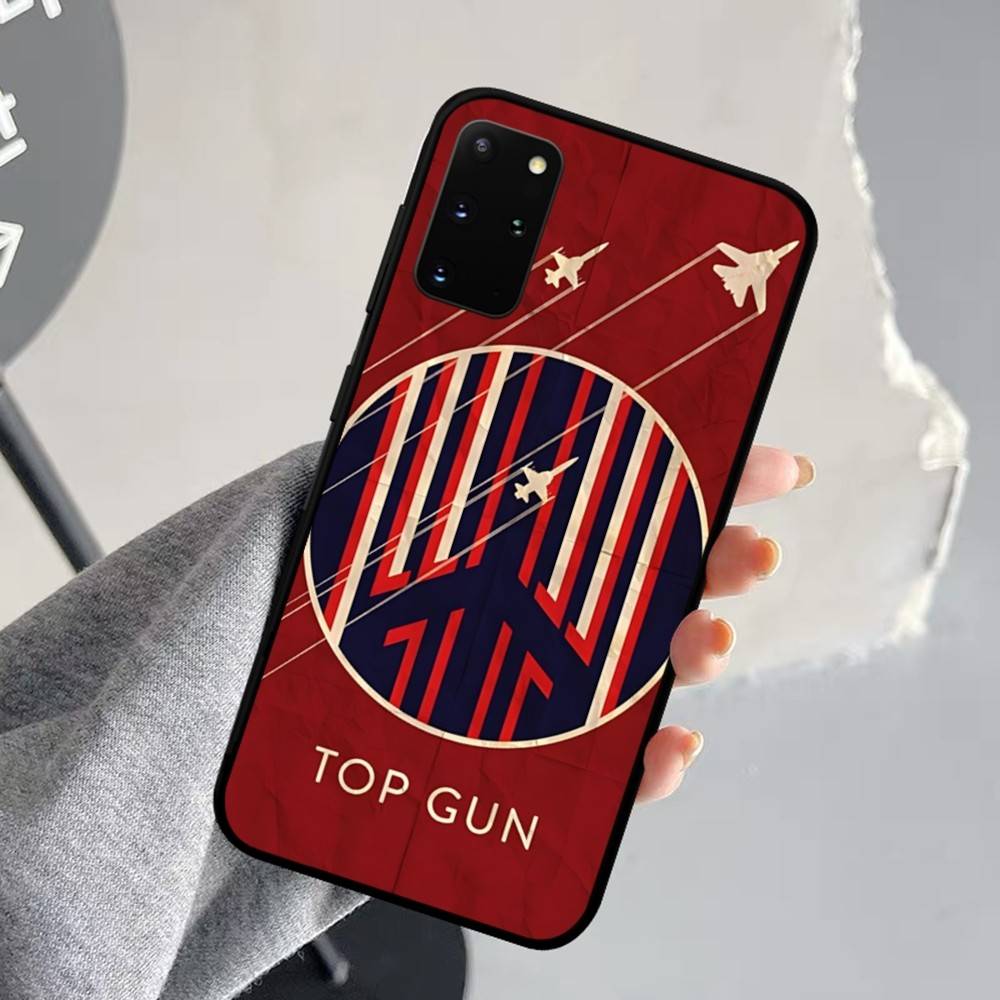 

Action Movie Top Gun M-MaverickS Phone Case For Samsung S 24 Fe 25 Ultra Plus 20 Lite 21 30 22 23 24 22 Ultra 5G Fundas Samsung S24 Plus