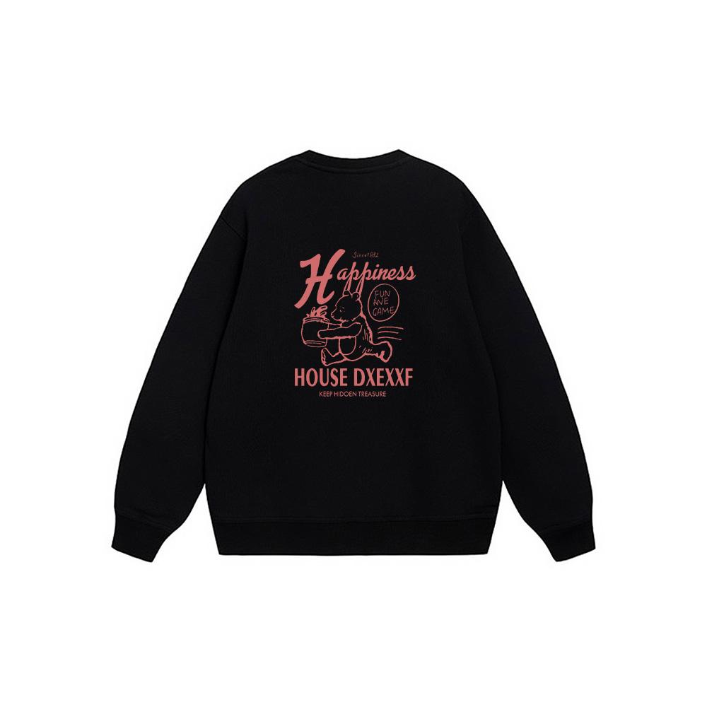 Nike Customizable  Outdoor Breathable Urban Commuting Round Neck Versatile Letter Logo Long Sleeve Sweatshirt BV2667-010(TEAM1061-3.3.42)