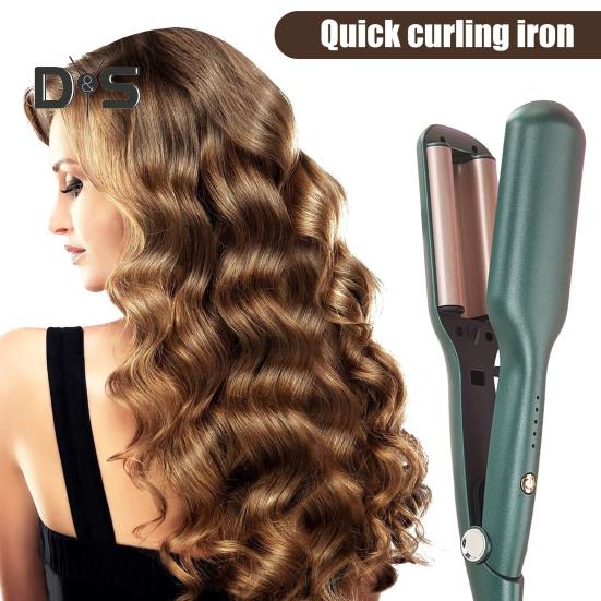 25/32MM Egg Roll Curling Iron 5 Temperature Adjustable French Wave Hair Curler Quick Heating Electric Hair Crimper Waver Women Wavy Hair Curling Wand