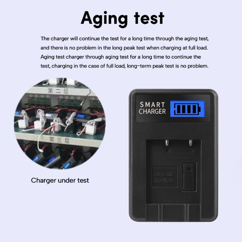 EN-EL19 LCD USB Charger for S100 S2500 S2550 S2600 S2700 S2750 S2800 S3100 S3200 S33 S3300 S3400 S3500 S4100