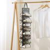 1PC Legging Storage Bag Storage Hanger Can Holds 16/26 Leggings or Shirts Jeans Compartment Storage Hanger