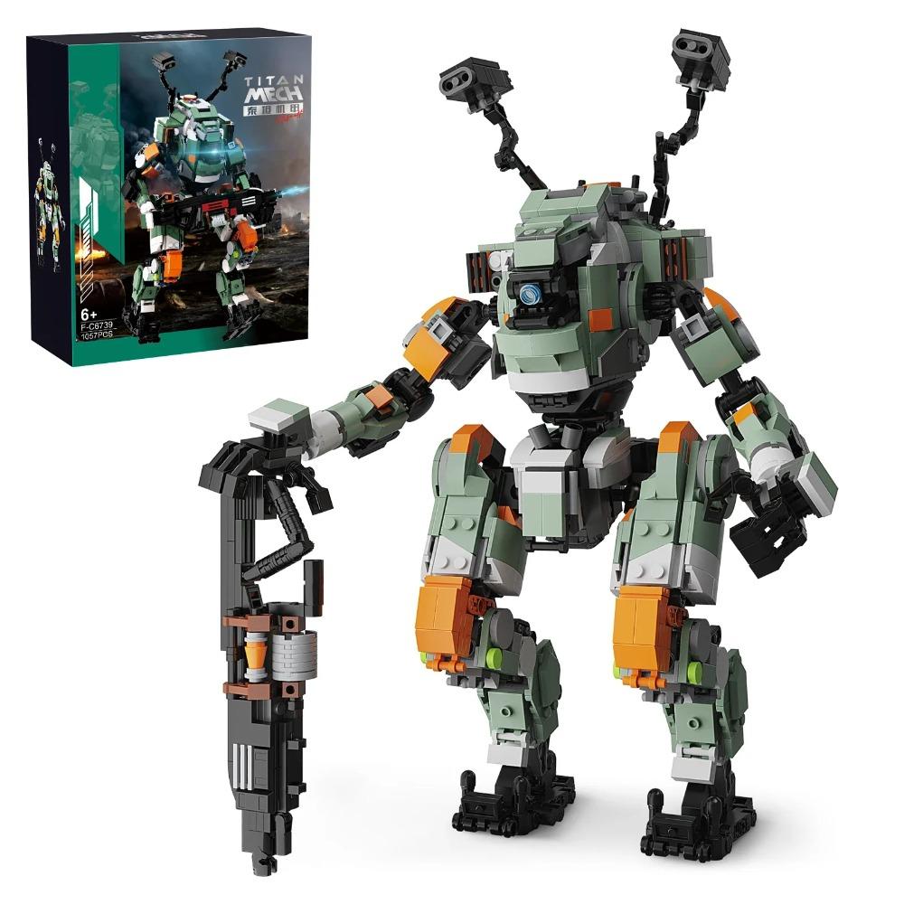 Moc Titanfalls BT-7274 Vanguard-class Titan Mecha Stavebnice Model Mech Warrior Mech-exoskeleton Robot Hračky Dětské Dárky
