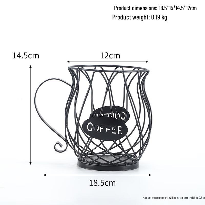 Nordic Geometric Wrought Iron Fruit & Snack Basket