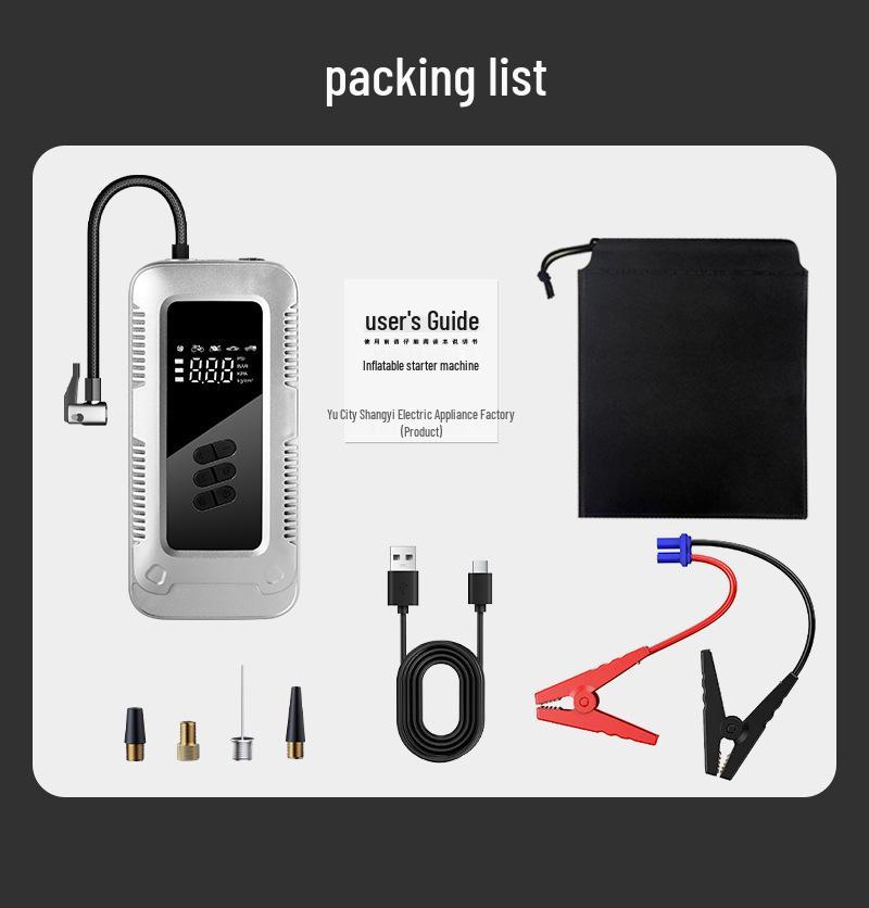 Electric Car Jump Starter & Air Pump Power Bank
