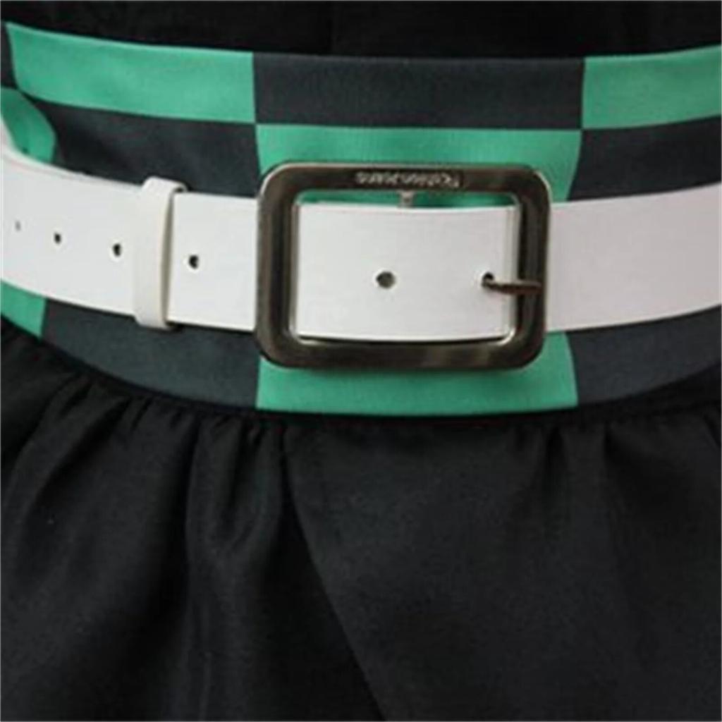 Anime Demon Slayer Kamado Tanjirou Cosplay Costumes Halloween Christmas Party Women Uniform Dress