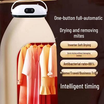 Compact Portable Folding Clothes Dryer for Dorms and Travel