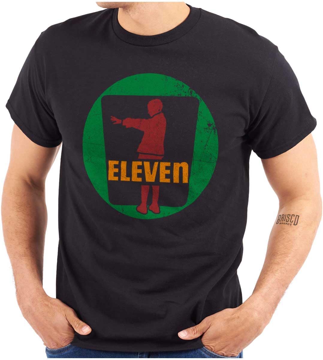 Stranger Fan Sci-Fi Geeky Nerd Eleven Graphic T Shirt Men or Women Black S