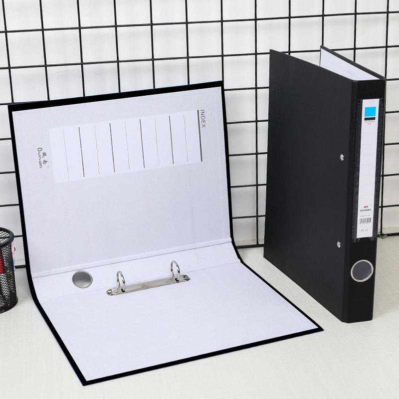 Папка-регистратор на 2 кольца формата А4 папка для хранения документов утолщенная большой вместимости папки для файлов А4 книга для презентаций для дома школы офиса 1399₽