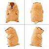 MikQig Marmot Plush Toy, Large, Huggable Pillow, Lifelike Animal, Soft and Fluffy, Cute Animal, Style 2, Figurine, Christmas, Birthday Gift, 40x30x30c